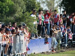 El entrenamiento de este lunes 2 de diciembre por la tarde fue de acceso libre para todos. EL INFORMADOR / R. Tamayo