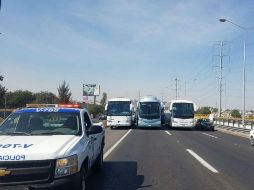 La Policía Federal confirma que se trata de un grupo de 20 personas. TWITTER / @MovilidadJal