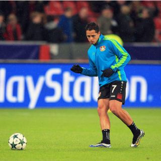 'Chicharito', en el once ideal del Leverkusen