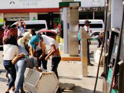 Petróleos Mexicanos reprueba los actos violentos que han provocado daños en diversas estaciones. SUN / M. J. Peters