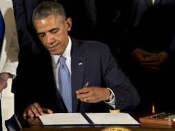 Ante la falta de acción del Congreso, Obama impulsó el programa a través de su prerrogativa ejecutiva. AP / ARCHIVO