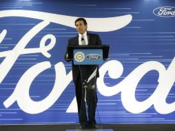 Mark Fields, director general de Ford, anunció ayer la cancelación de la inversión que realizaría en San Luis Potosí. AP / C. Osorio