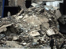 La OSDH contabilizó enfrentamientos del gobierno y fuego de artillería en la zona, pero no entregó un balance de víctimas. EFE / ARCHIVO