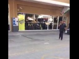 A través de Twitter se han difundido videos de los hechos. TWITTER / @mizcalli