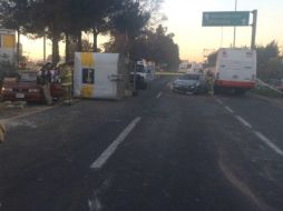 Las autoridades determinarán las causas y los responsables del accidente. ESPECIAL / Protección Civil Jalisco