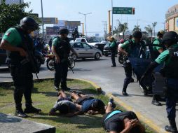 Los pobladores solicitaron la presencia de la CEDH para que fuera testigo de los actos que consideraron violatorios de los Derechos Hum EFE / L. Monroy