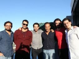 'Purasangre'. Noé Santillán, Luis Roberto Guzmán, Ruy Senderos, Mauricio Arguelles y César Rodríguez. EL INFORMADOR / P. Franco