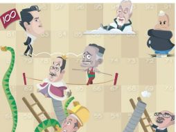 Los principales actores políticos de Jalisco. EL INFORMADOR / Qucho