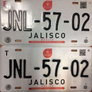 Las nuevas placas ya están disponibles para Jalisco