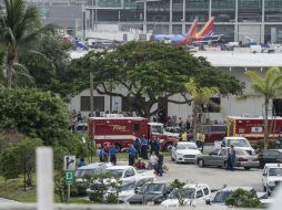 El tiroteo dejó al menos cinco personas muertas y ocho más heridas. EFE / G. Viera