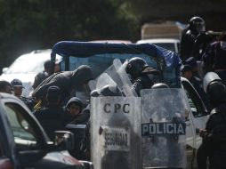 Uno de los oficiales resultó herido de gravedad. SUN / ARCHIVO