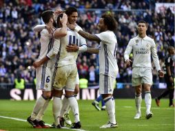 El cuadro dirigido por Zinedine Zidane se encuentra a la cabeza del torneo de La Liga de España. AFP / G. Julien
