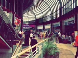 Un estadounidense de origen colombiano fue detenido en la terminal aérea de Rionegro por pretender ingresar dinero de manera ilegal. TWITTER / @AeroMedellinRNG