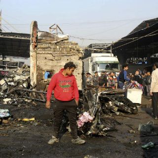 Suben a 12 los muertos por explosión de coche bomba en Bagdad