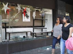 Detuvieron durante los días 5, 6 y 7 de enero anteriores a siete participantes en actos de vandalismo y saqueos. SUN / I. Olivares