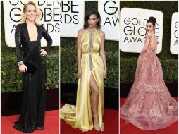 Kristen Bell, Emily Ratajkowski y Lily Collins, son algunas de las famosas que han desfilado por la alfombra roja. ESPECIAL /