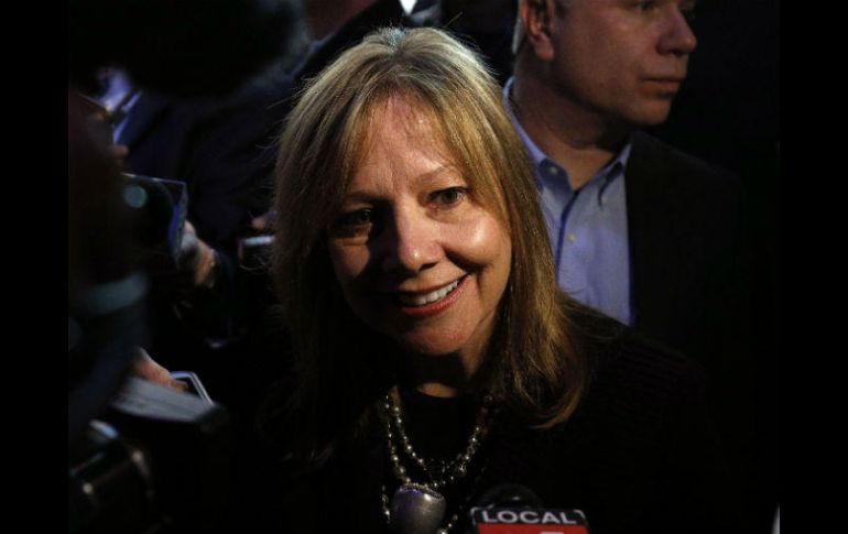 Mary Barra dijo que General Motors tiene más en común con los objetivos de Trump en comercio y empleo. AFP / B. Pugliano