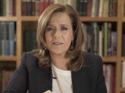Margarita Zavala hizo un llamado a los ciudadanos para exigir que se baje el financiamiento de los partidos políticos. TWITTER / @Mzavalagc