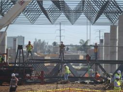 Hasta el momento se ha construido 23% de la obra. EL INFORMADOR / F. Atilano