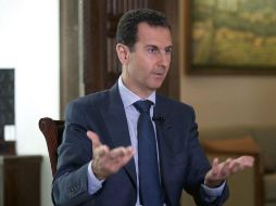 Al Asad consideró 'positiva' la victoria de Donald Trump en Estados Unidos. AP / Presidencia de Siria