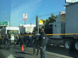Los hechos ocurrieron sobre la Carretera a Chapala, casi al cruce de Periférico. ESPECIAL /