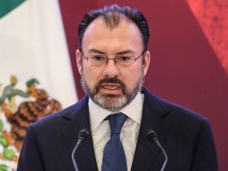 ''¡Claro que no!'', responde Videgaray sobre si México pagará el muro fronterizo; tampoco reembolsará el dinero invertido en él, dice. SUN / ARCHIVO