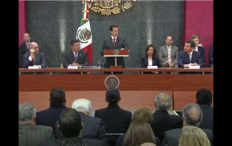 El Presidente expresó que los mexicanos deben seguir trabajando de manera unida para edificar el México del presente y del mañana. TWITTER / @PresidenciaMX