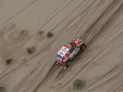 La novena etapa de este rally finalizará el sábado en Buenos Aires. AFP / M. Mejia