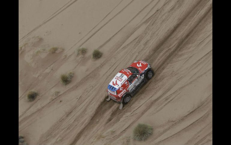 La novena etapa de este rally finalizará el sábado en Buenos Aires. AFP / M. Mejia