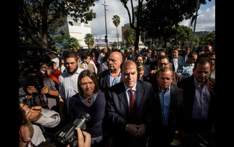 Borges prometió que el Parlamento mantendrá su agenda de calle, para visitar hospitales, fábricas y escuelas en todo el país. EFE / M. Gutiérrez