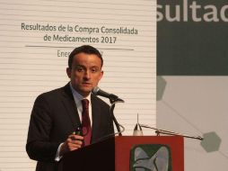 El director del IMSS dio a conocer los resultados de la adquisición por un monto de casi 42 mil MDP. TWITTER /  ‏@arriolamikel