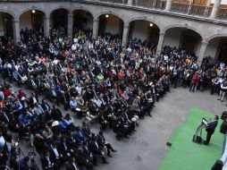 'El Bronco' dijo ser consciente del reclamo ciudadano ante el aumento en la gasolina. SUN / E. Vásquez