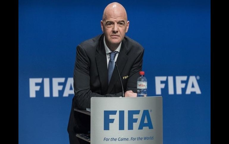 'El futbol se ha convertido en un deporte completamente global', sostuvo Infantino. AP / E. Leanza