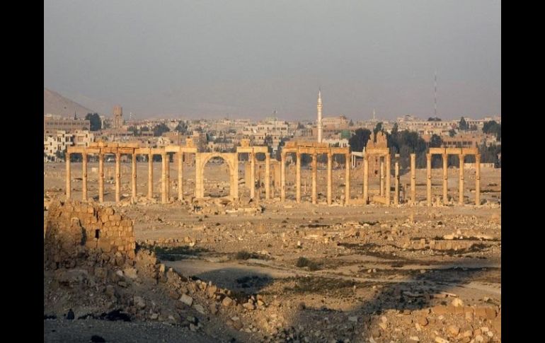 El EI retomó Palmira tras un ataque iniciado el pasado 8 de diciembre en el este de la provincia central siria de Homs. EFE / ARCHIVO