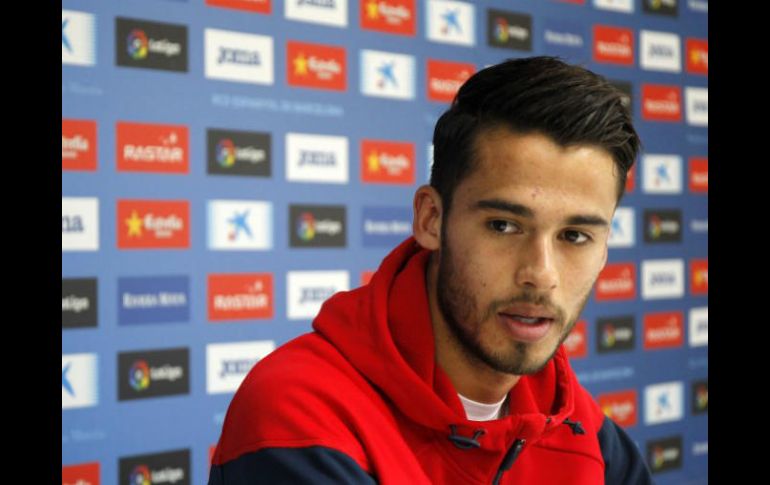 El futbolista asegura que vive el día a día y feliz con el equipo donde ha encontrado regularidad. TWITTER / @RCDEspanyol