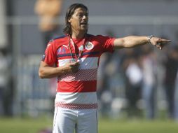'Vamos a enfrentar a uno de los mejores equipos de la Liga', dice Almeyda acerca del Monterrey. TWITTER / @Chivas