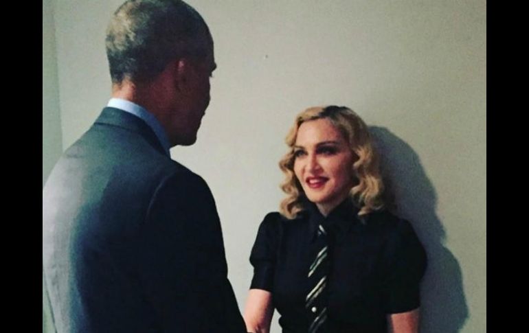 'Adiós Señor Presidente, no habrá nadie igual que usted', señala Madonna en la publicación. INSTAGRAM / madonna