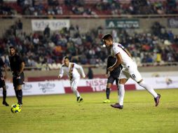 Daniel Ríos anotó el gol del partido en tiro penal. FACEBOOK / CorasFutbolClub