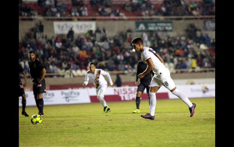 Daniel Ríos anotó el gol del partido en tiro penal. FACEBOOK / CorasFutbolClub