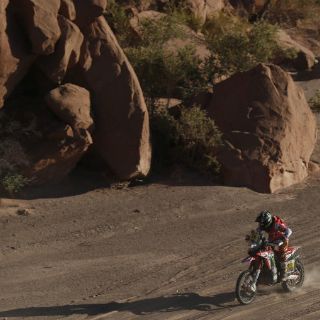 Michael Metge gana décima etapa en motos del Dakar