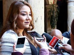 Olguín Rojas comentó que la protesta podría darse en la próxima sesión del pleno. FACEBOOK / Anahí Olguín