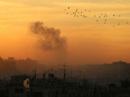 Es el tercer ataque israelí de este tipo contra Siria a últimas fechas, de acuerdo con el gobierno sirio. AFP / M. Abazeed