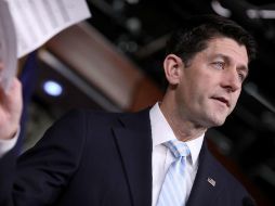 Ryan dijo que Trump ha solicitado que se enfoquen en asegurar la frontera y deportar a los inmigrantes que son delincuentes. AFP / C. Somodevilla