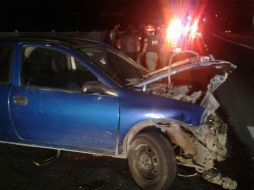 Elementos de la Policía Federal atendieron la alerta del incidente. ESPECIAL /