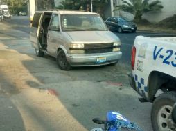 El presunto responsable es detenido, y el lesionado trasladado a la Clínica 46. ESPECIAL /