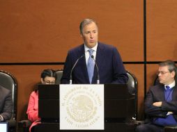 Meade admite que son circunstancias difíciles ''que nos obligan a actuar con responsabilidad'' y sensibilidad. TWITTER / @CanalCongreso