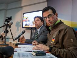 El ex candidato a la presidencia, Henrique Capriles, forma parte de la oposición venezolana. EFE / M. Gutiérrez