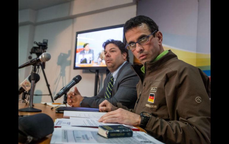 El ex candidato a la presidencia, Henrique Capriles, forma parte de la oposición venezolana. EFE / M. Gutiérrez