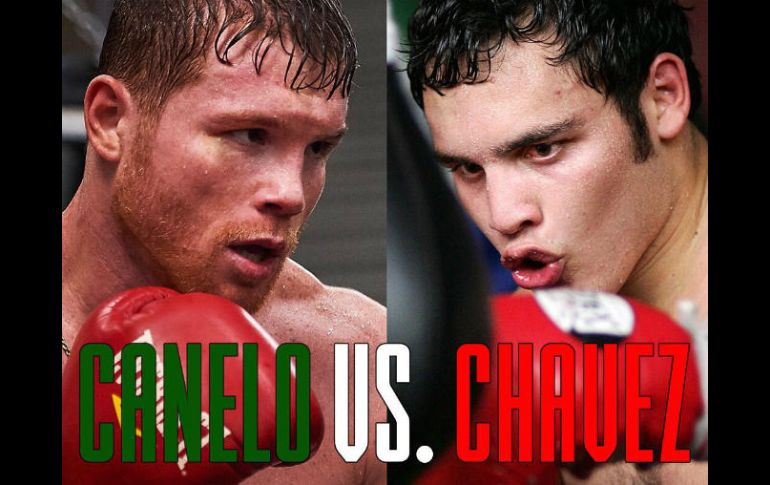 La pelea entre ‘Canelo’ y Chávez Jr. Será el próximo 6 de mayo. TWITTER / ‏@Canelo