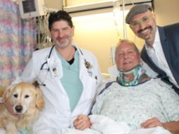 Bob se recupera lenta pero favorablemente y recibe terapia física. ESPECIAL / www.mclaren.org